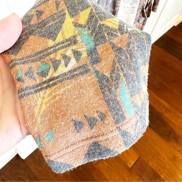 Lularoe Women’s XL Festival Long Arizona Native Aztec Print Duster Open Cardigan - Picture 4 of 7